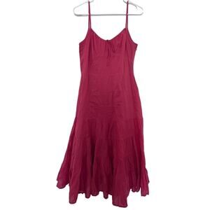 ANN TAYLOR LOFT Women's Coral Summer Dress A-Line in Size 6